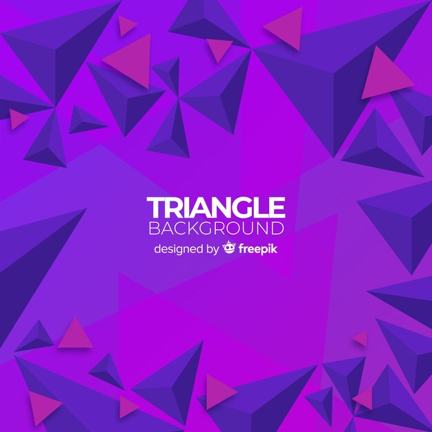 Fondo triangular