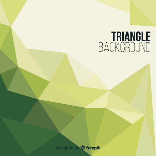 Fondo triangular