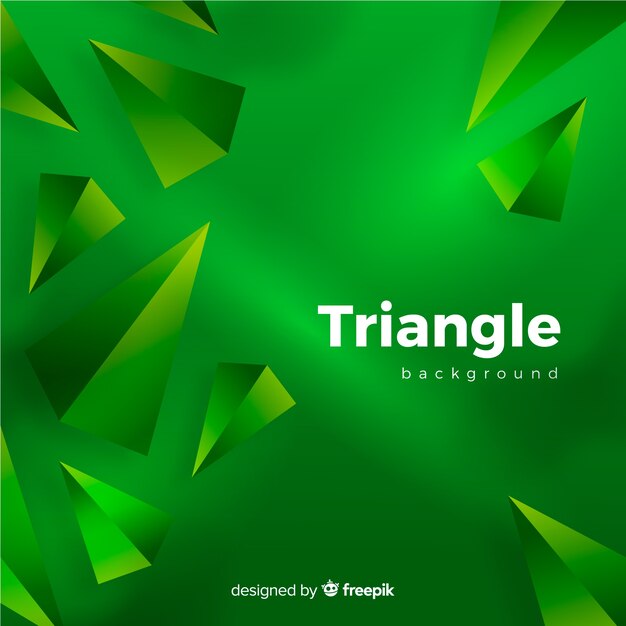 Fondo del triángulo