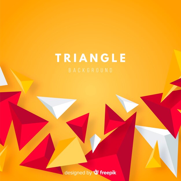 Fondo del triángulo