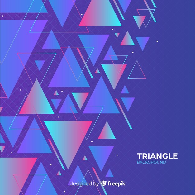 Fondo del triángulo