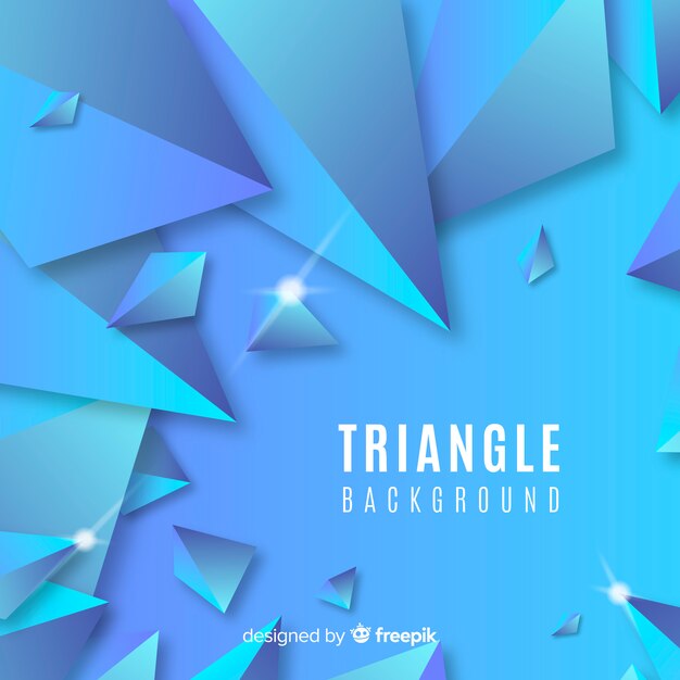 Fondo del triángulo