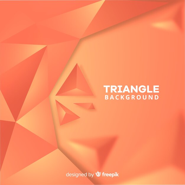 Fondo del triángulo