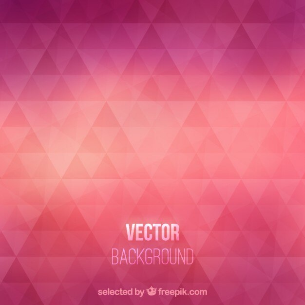 Vector gratuito fondo de triángulos rojos