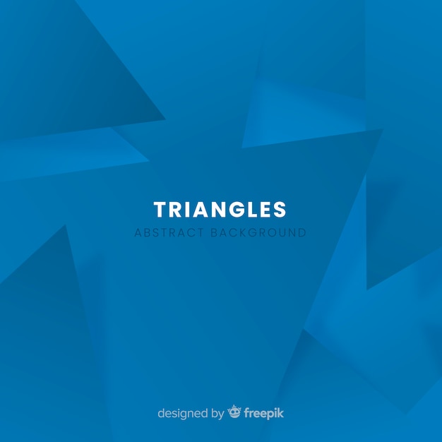 Fondo de triángulos