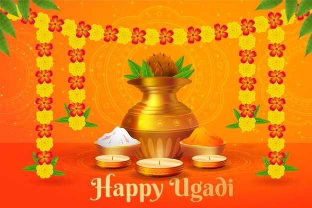 Fondo ugadi realista