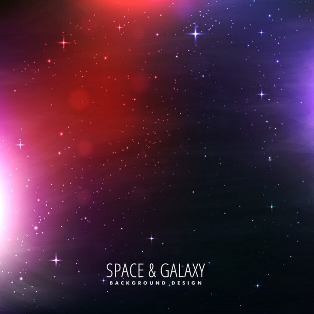 Fondo del universo estrellado