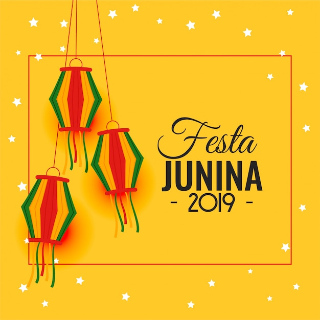 Fondo de vacaciones latinoamericana de fiesta junina