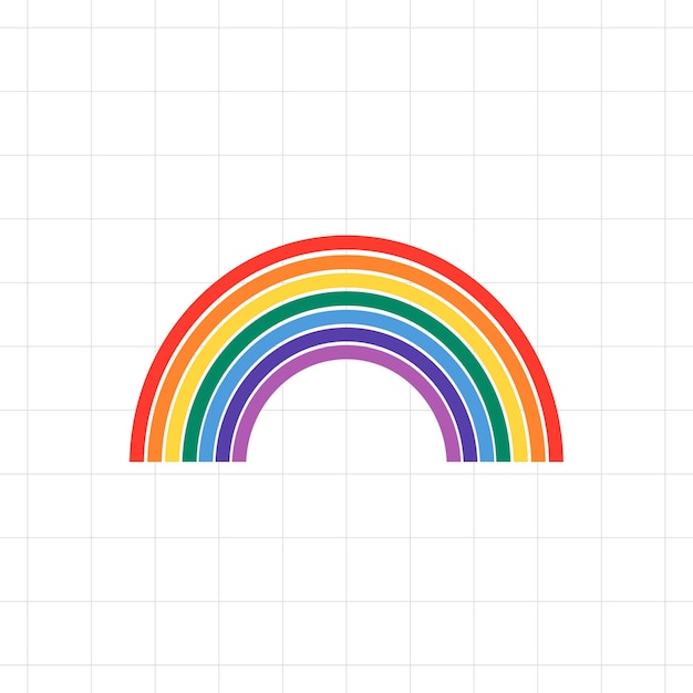 Fondo de vector de orgullo LGBTQ arco iris