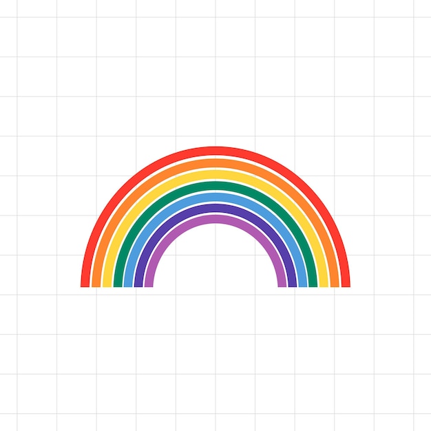 Vector gratuito fondo de vector de orgullo lgbtq arco iris