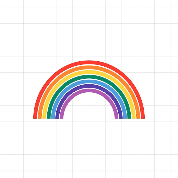 Vector gratuito fondo de vector de orgullo lgbtq arco iris