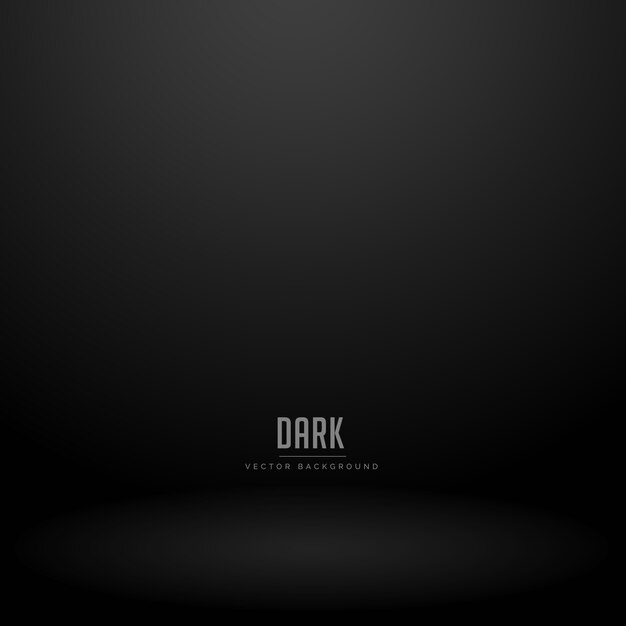 Fondo de vector de sala de estudio oscuro