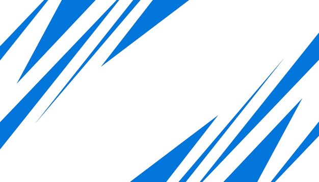 Fondo vectorial geométrico abstracto azul