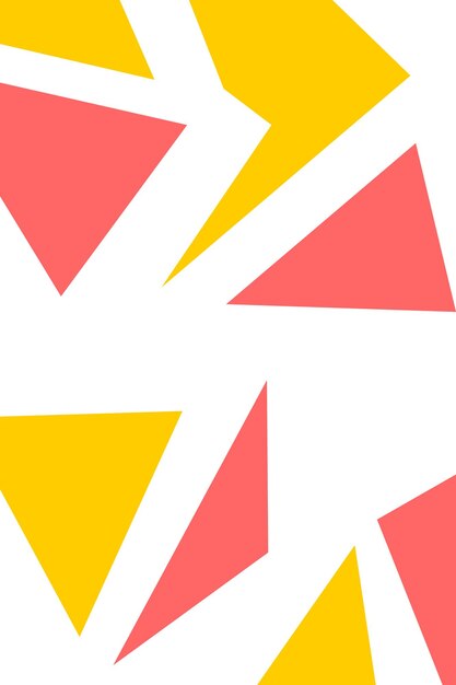 Fondo vectorial geométrico de color moderno naranja y rojo