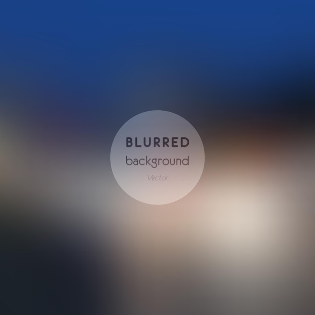 Fondo vectorial luces desenfocadas borrosas