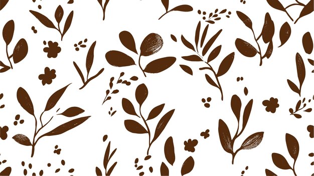 fondo vegetal sin costuras
