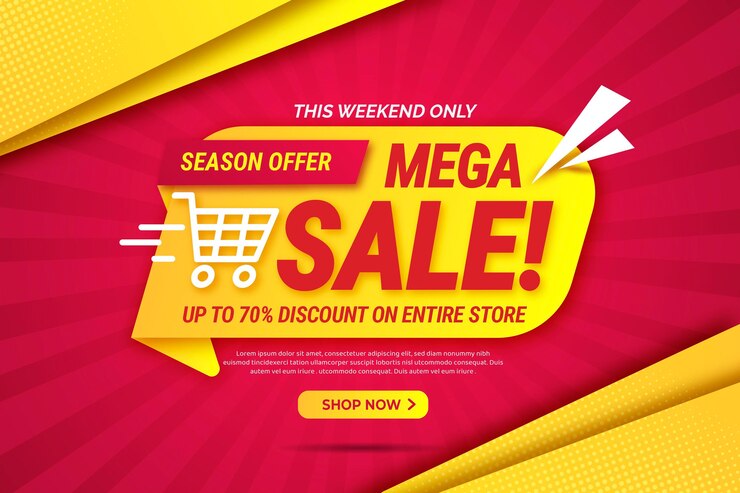 Vector gratuito fondo de venta en gradiente con descuento