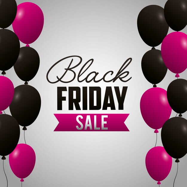 Fondo de ventas de compras del viernes negro