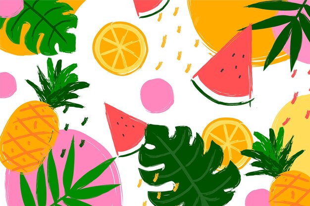 Fondo de verano para el zoom