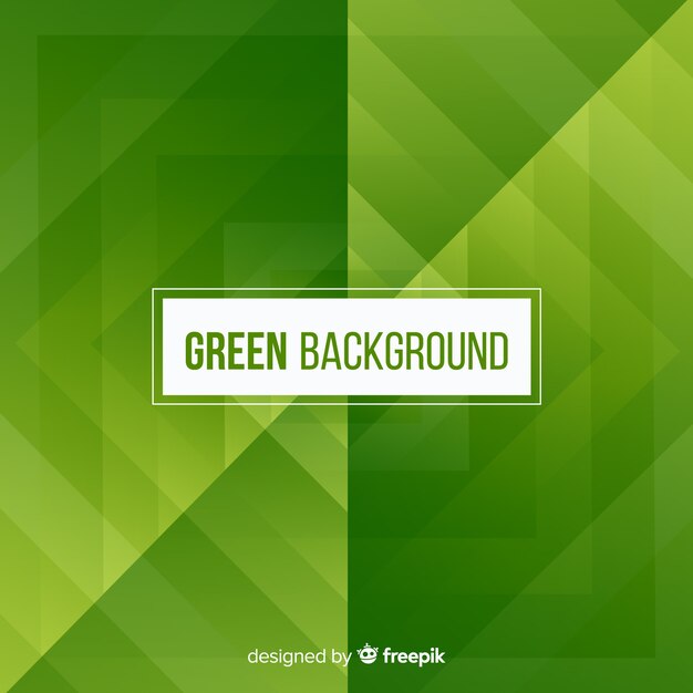 Fondo verde abstracto con estilo moderno