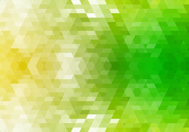 Fondo verde abstracto de formas geométricas