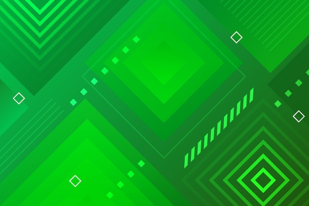 Vector gratuito fondo verde abstracto geométrico