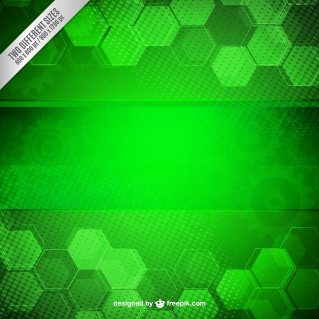 Vector gratuito fondo verde abstracto