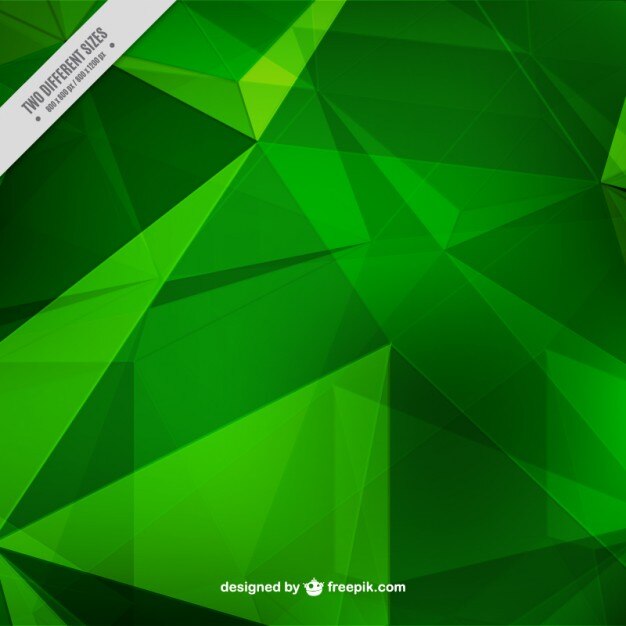 Fondo verde abstracto