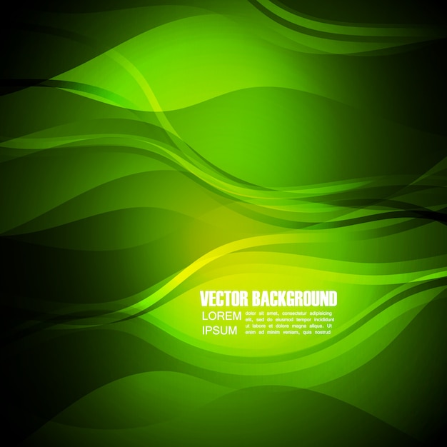 Vector gratuito fondo verde brillante