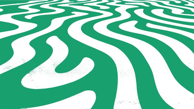 fondo verde con patrones
