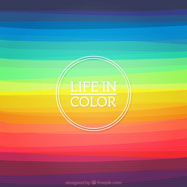 Fondo de la vida en color