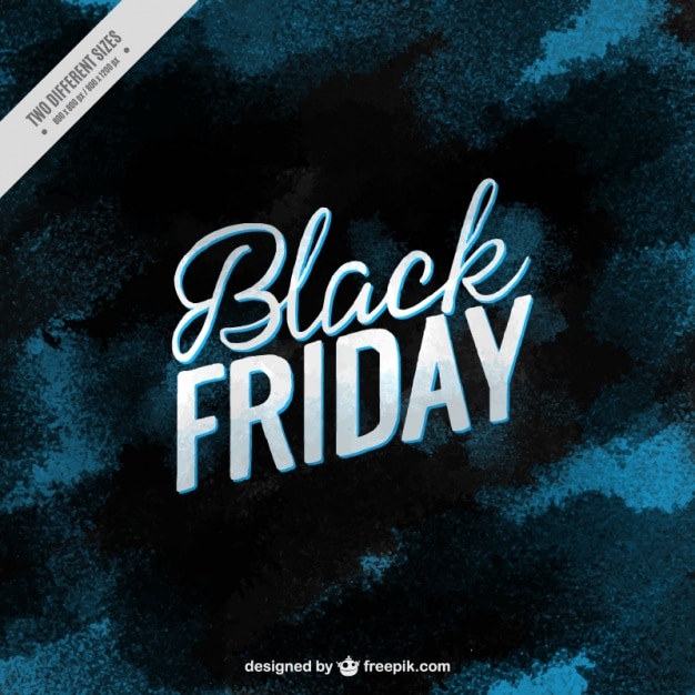 Vector gratuito fondo del viernes negro en tonos azules
