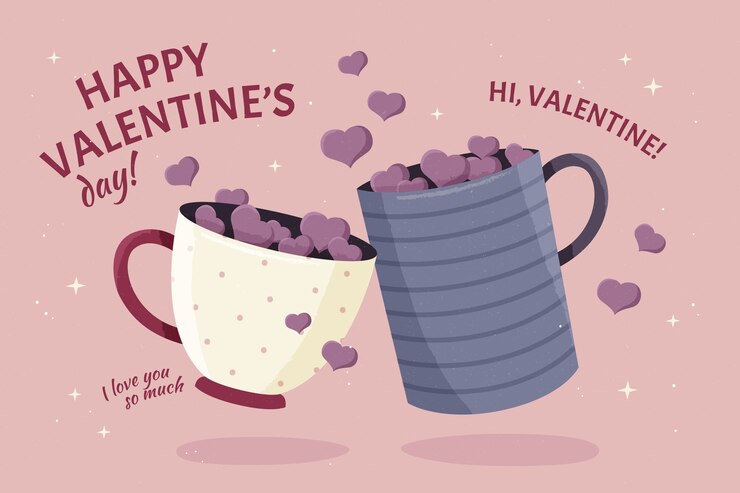Vector gratuito fondo vintage de san valentín