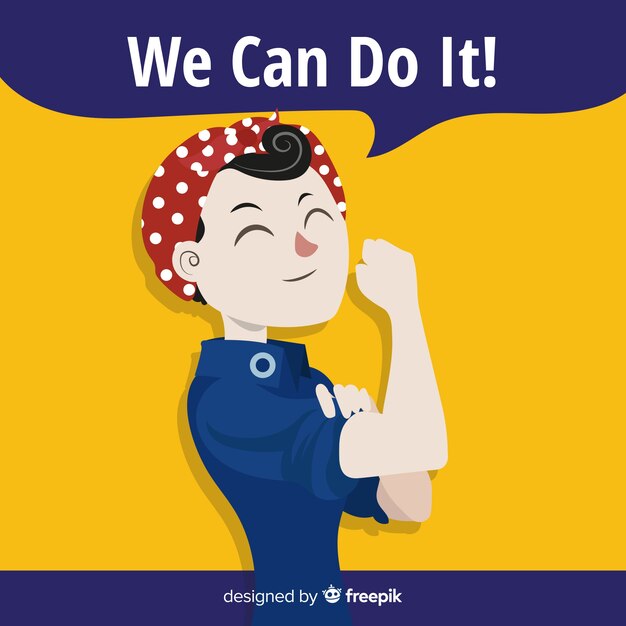 Fondo We can do it!