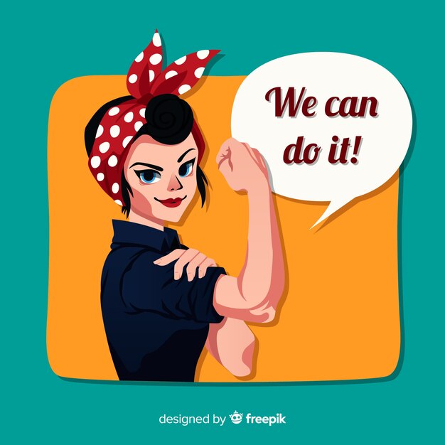 Fondo We can do it!
