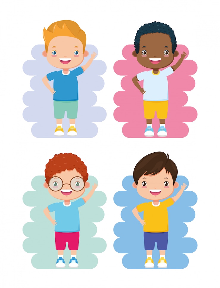 Vector gratuito fondo de la zona de los niños