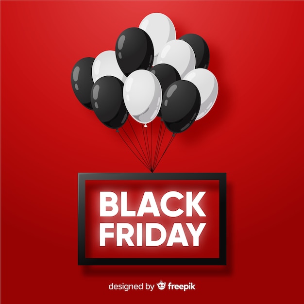 Vector gratuito fondos black friday