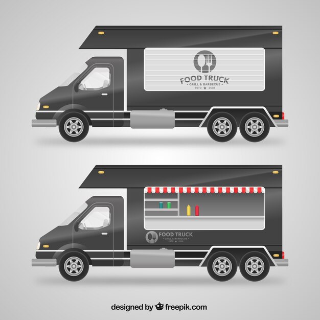 Foot truck gris