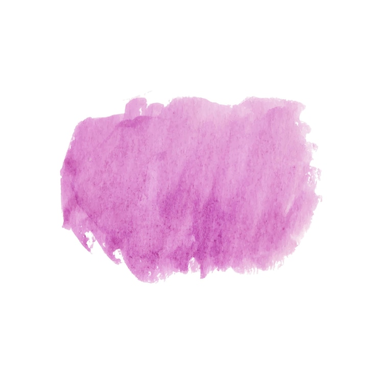 Vector gratuito forma abstracta en acuarela rosa
