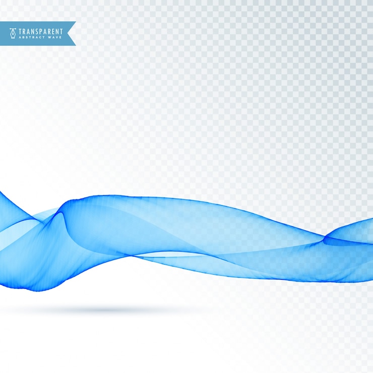 Vector gratuito forma abstracta azul flotante