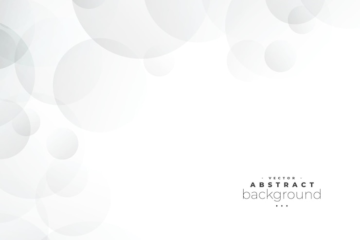 Vector gratuito forma redonda geométrica abstracta sobre un fondo blanco en estilo minimalista