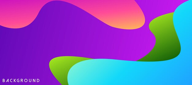 Las formas abstractas de colores de fondo