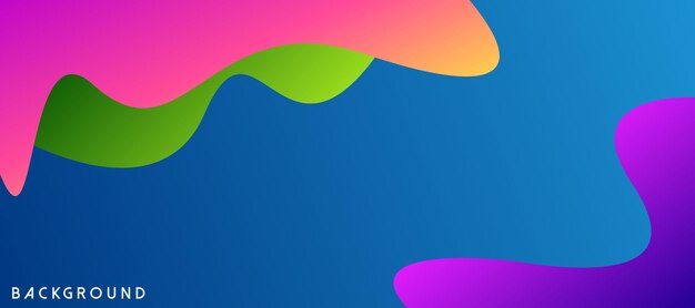 Las formas abstractas de colores de fondo