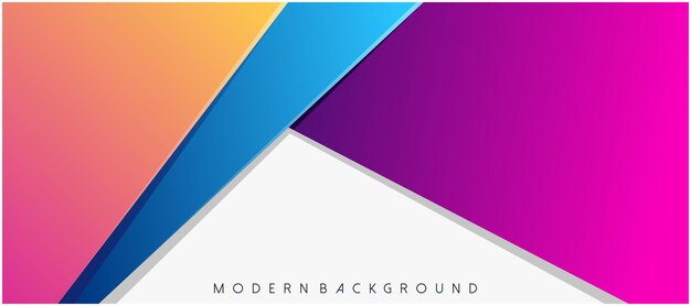 Las formas abstractas de colores de fondo
