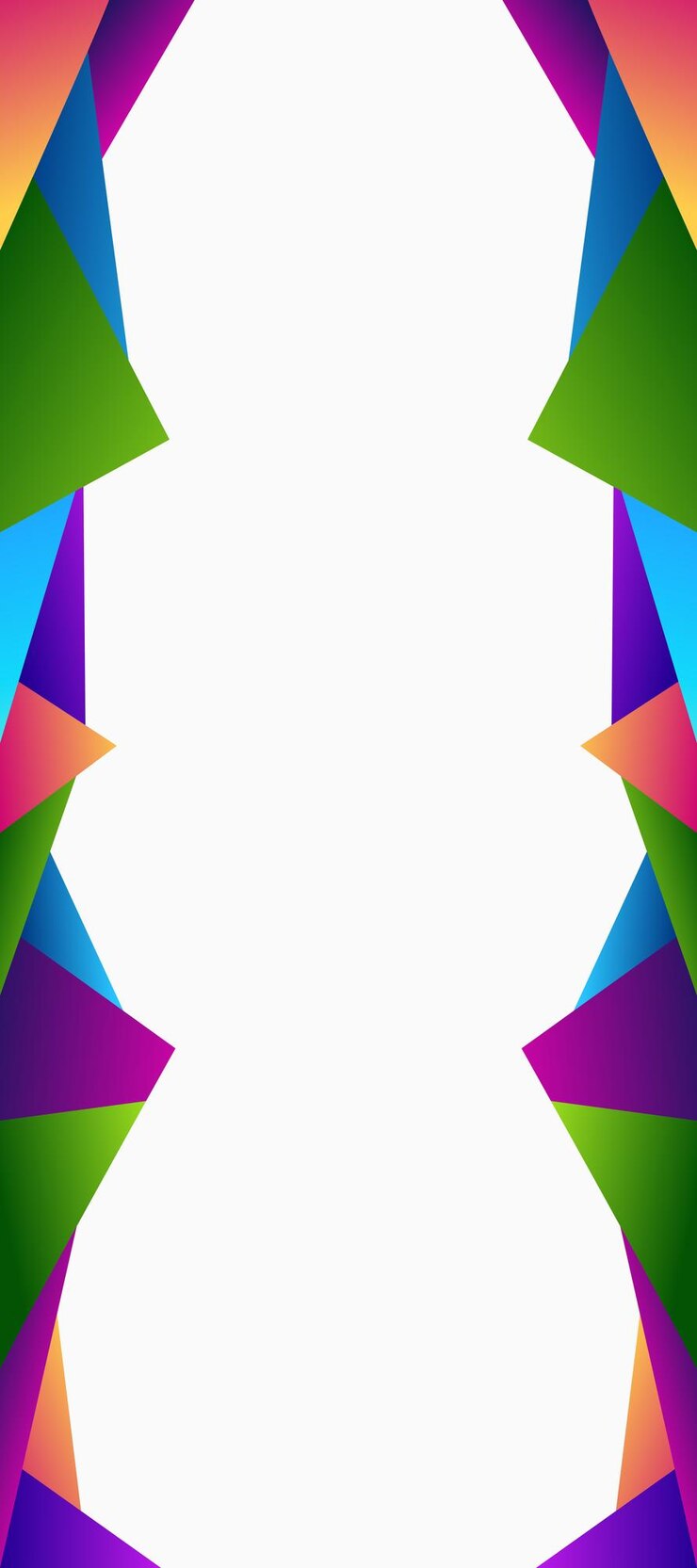 Vector gratuito formas abstractas de coloridos y bajos triángulos poli