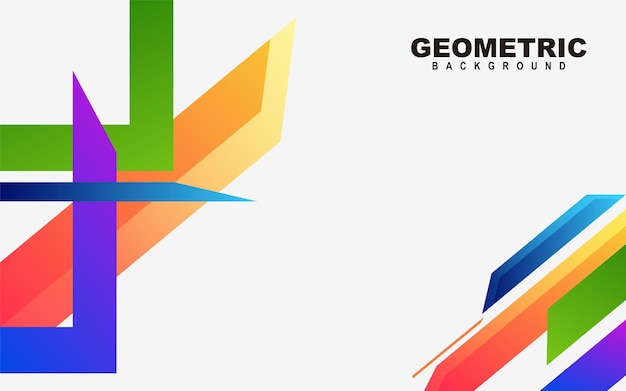 formas geométricas diseño de fondo abstracto moderno