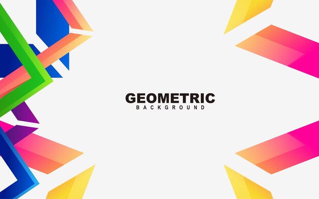 formas geométricas diseño de fondo abstracto moderno