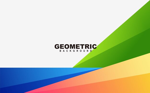 Formas geométricas diseño de fondo abstracto moderno
