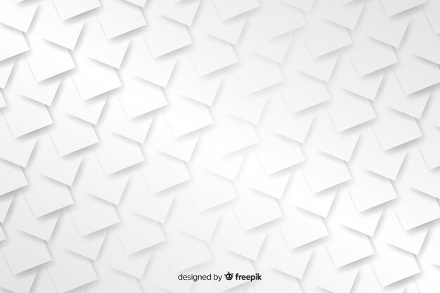 Formas geométricas en papel.