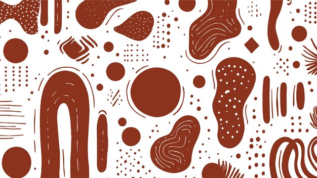 formas geométricas con tinta sobre un fondo blanco